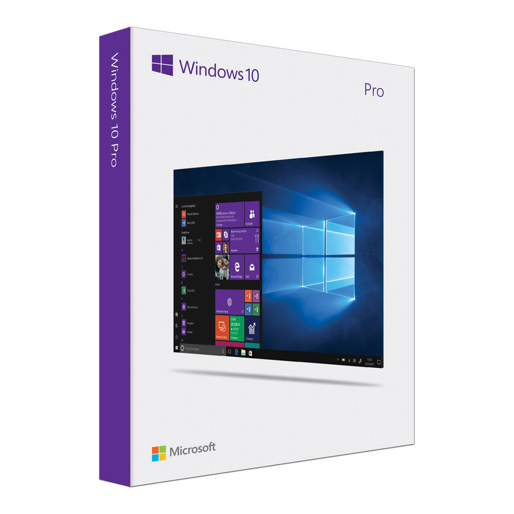 Alle Features von Windows 10 Home und zusätzlich geschäftliche Funktionen für Verschlüsselung, Remoteanmeldung, Erstellung virtueller Computer und mehr.